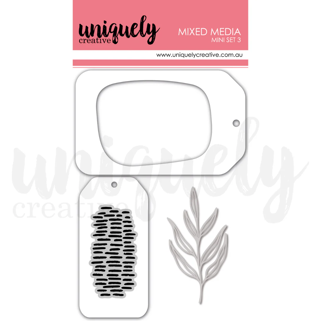 Uniquely Creative - Mixed Media Mini Set 3