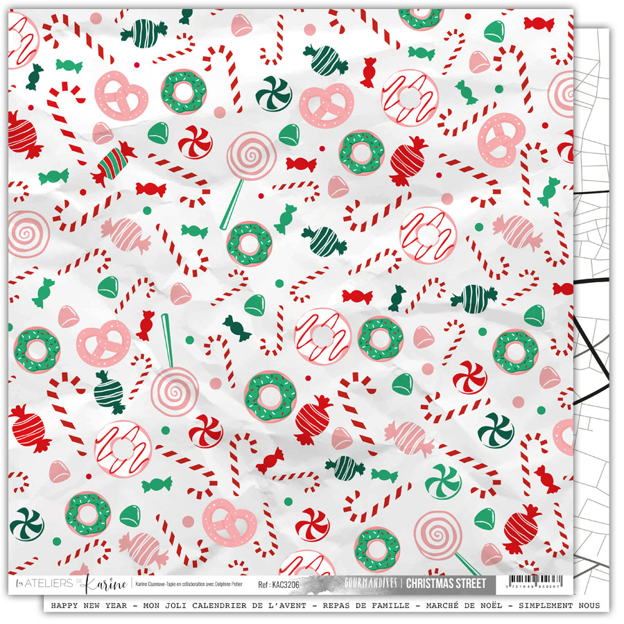 Les Ateliers de Karine - Christmas Street - Collection Pack