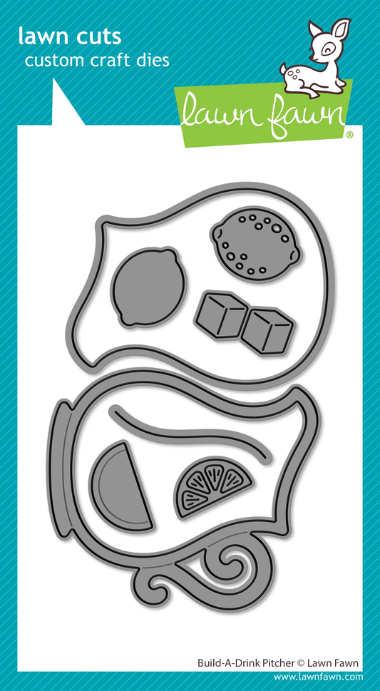 Lawn Fawn - Build-A-Drink Pitcher Die Set