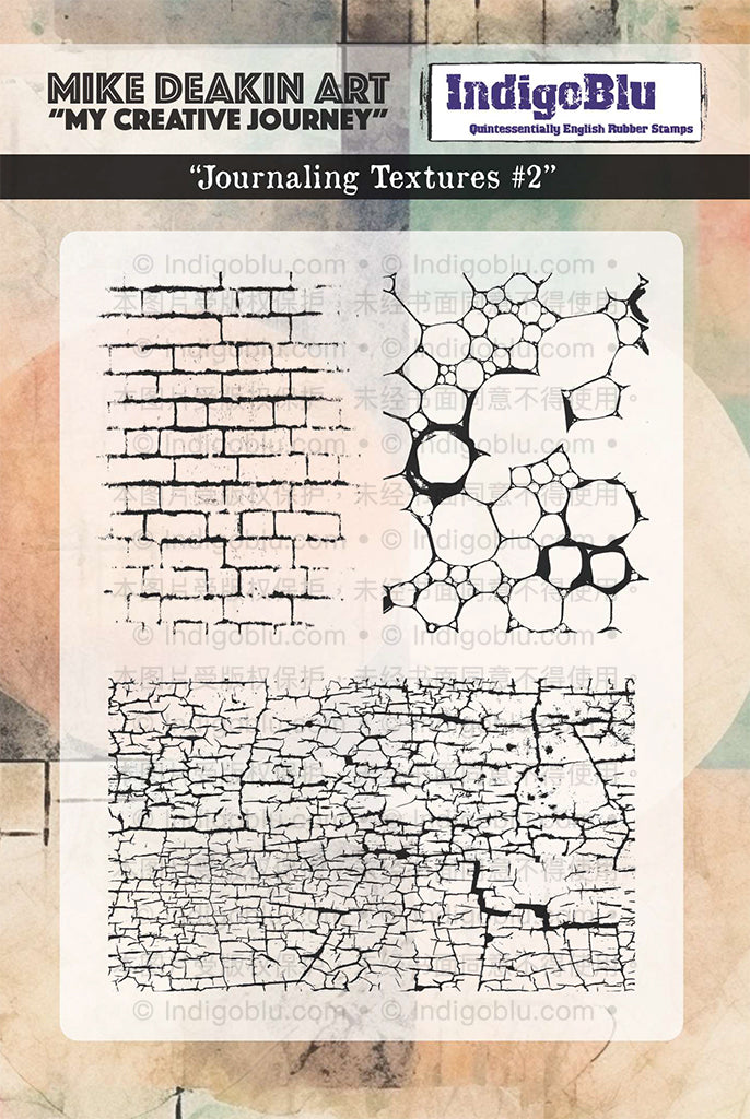 IndigoBlu - Journaling Textures #2 Stamp Set