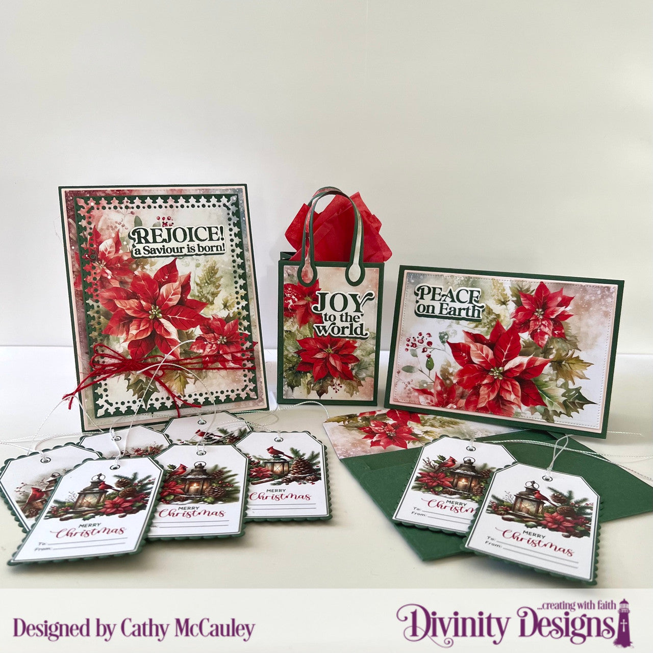 Divinity Designs - Gift Tags - Christmas Trees