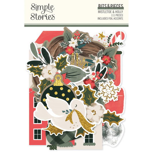 Simple Stories - Mistletoe & Holly - Bits & Pieces