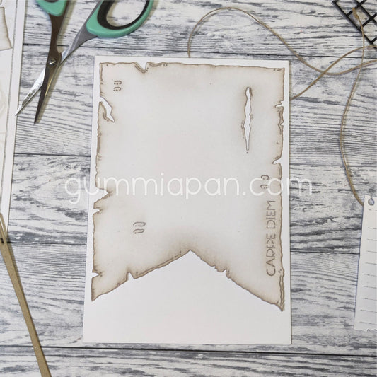 Gummiapan - Old Carpe Diem Banner Die