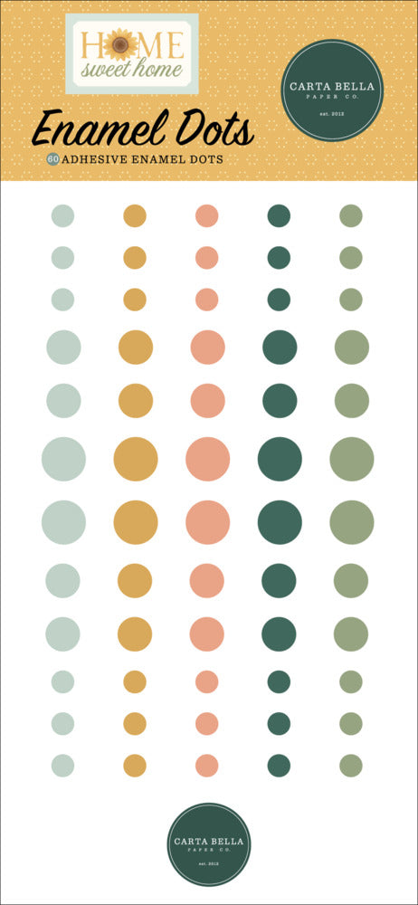 Carta Bella - Home Sweet Home - Enamel Dots