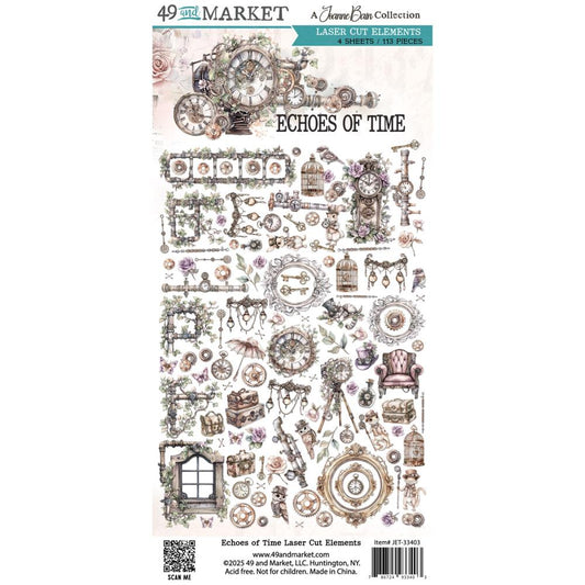 49 and Market - Echoes of Time - Laser Cuts: Elements