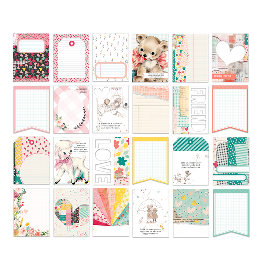 Pretty Little Studio - Love Is Kind - Kindness 3x4 Journaling Ephemera