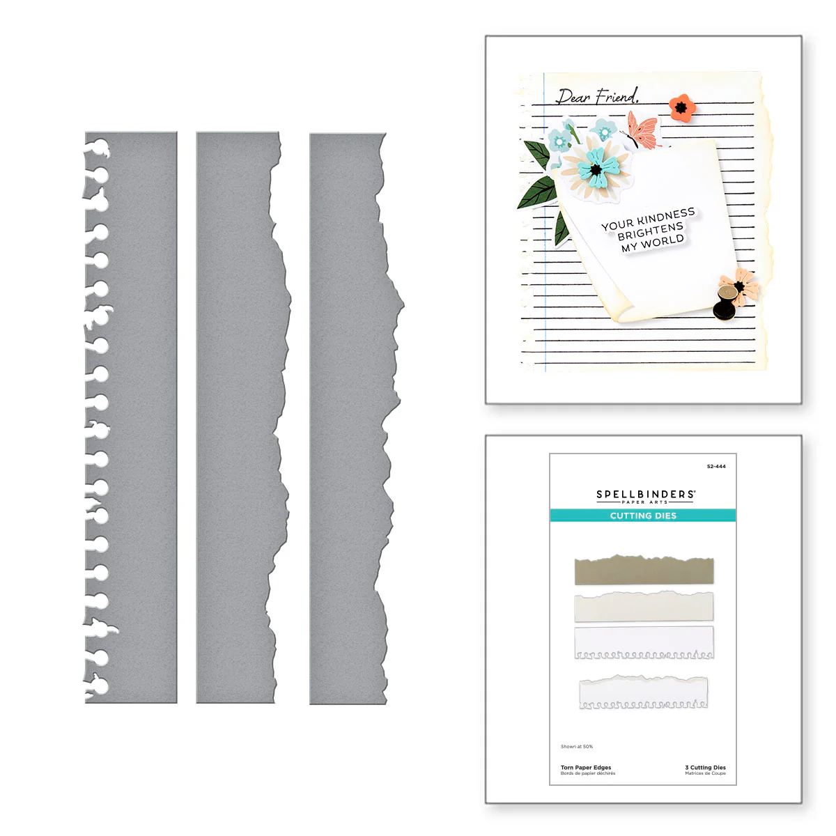 Spellbinders - Torn Edges Die Set