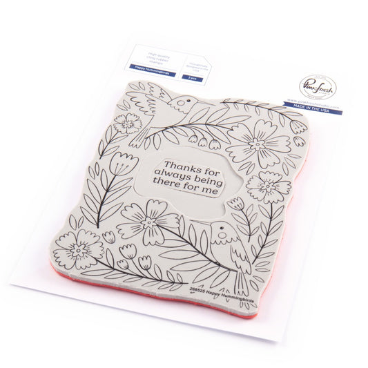 Pinkfresh - Happy Hummingbirds - Cling Stamp Set