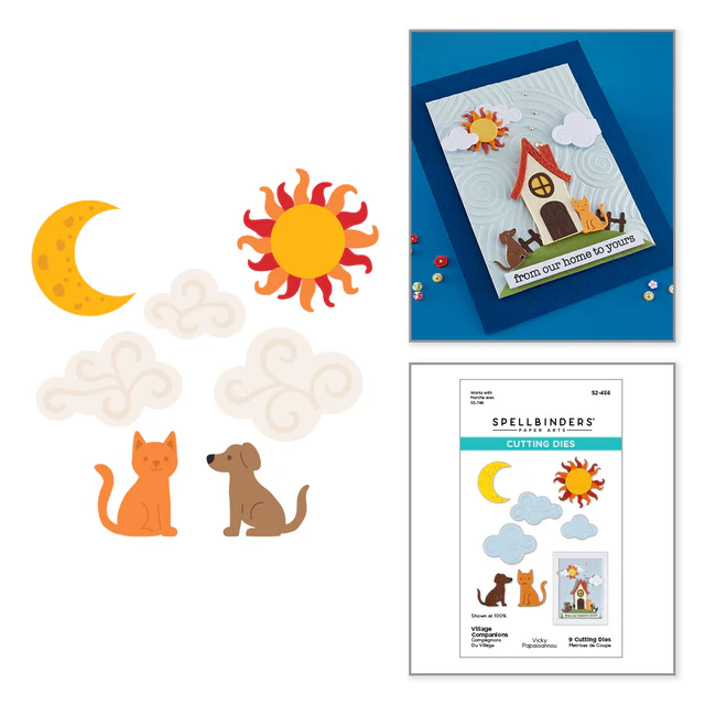 Spellbinders - Village Companions Die Set