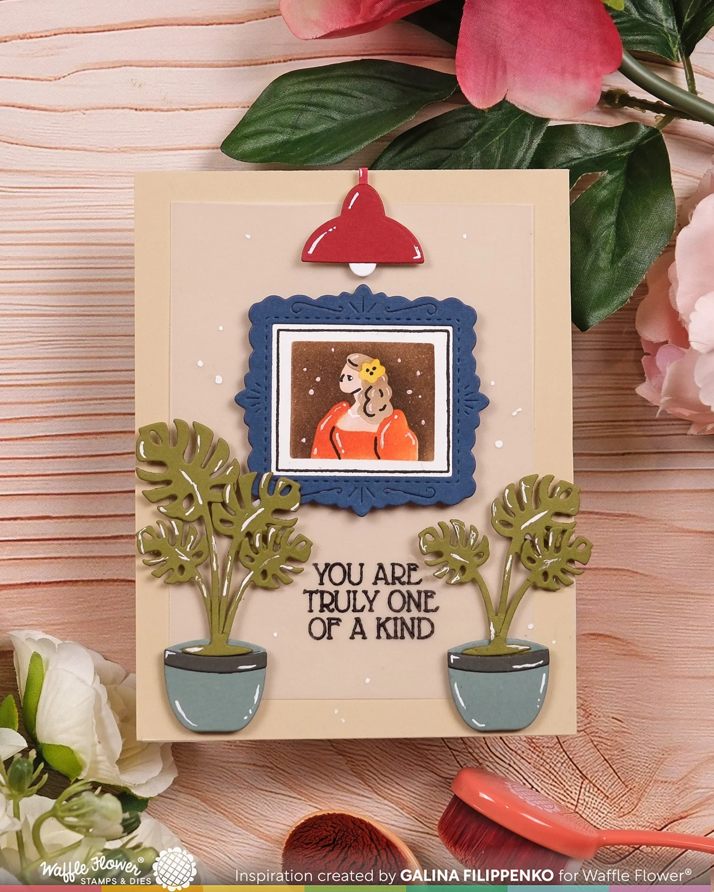 Waffle Flower - Picture Perfect Sentiments Stamp Set