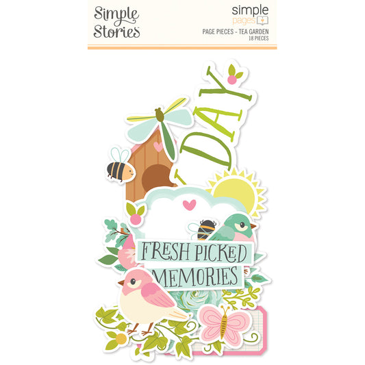 Simple Stories - Tea Garden - Simple Page Pieces