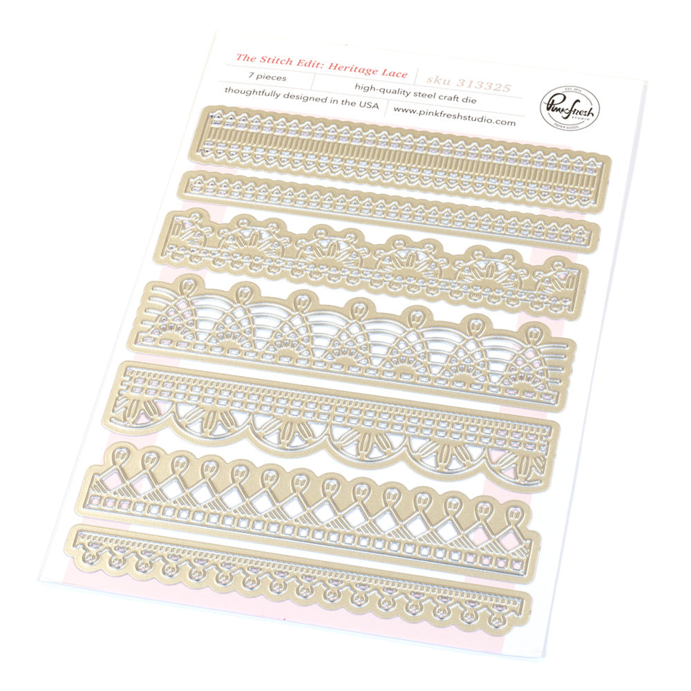 Pinkfresh - Heritage Lace Die Set