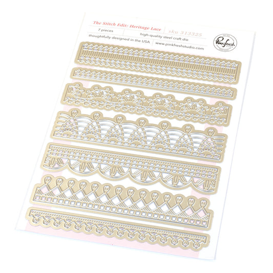 Pinkfresh - Heritage Lace Die Set