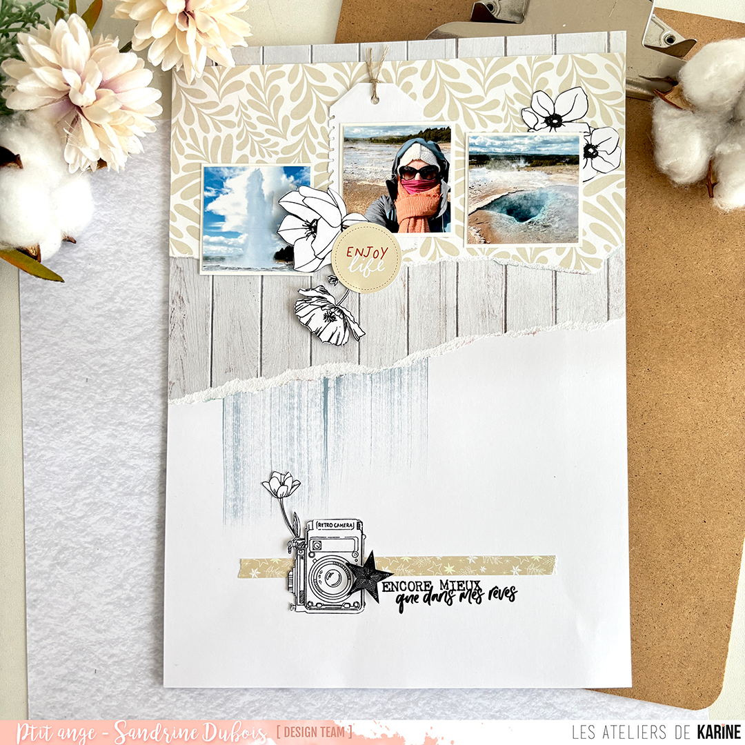 Les Ateliers de Karine - Carnet Enchante - Collection Pack