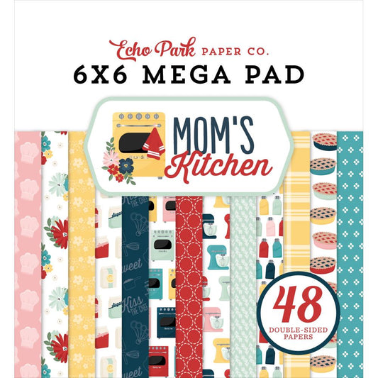 Echo Park - Mom's Kitchen - 6x6 Cardmakers Mega Paper Pad