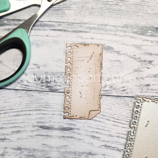 Gummiapan - Paper with Folded Corner Die