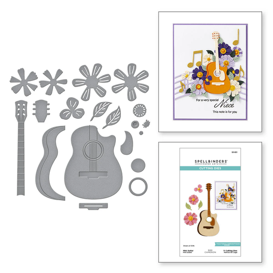 Spellbinders - Mini Guitar Die Set
