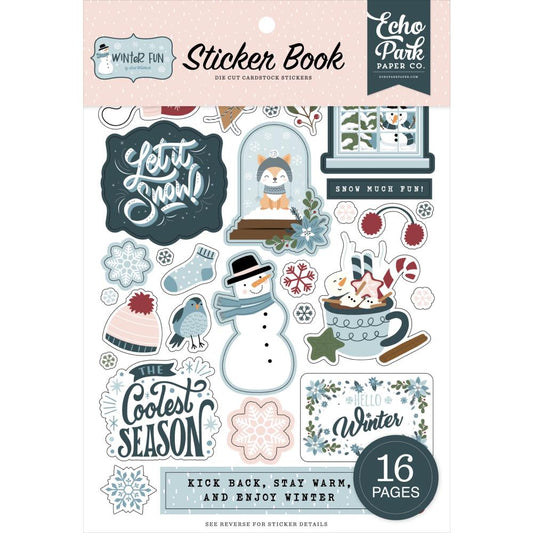 Echo Park - Winter Fun - Sticker Book