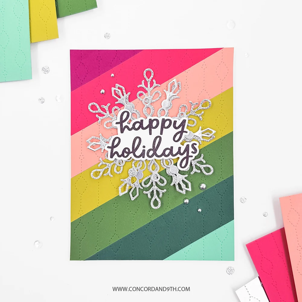 Concord & 9th - Chandelier Card Front Die