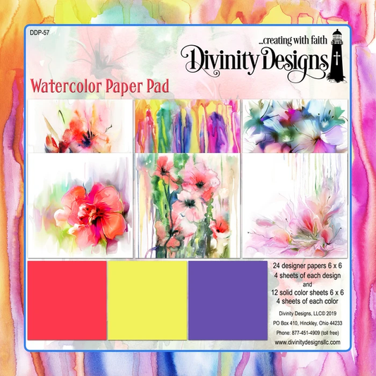 Divinity Designs - Watercolor Paper Pad