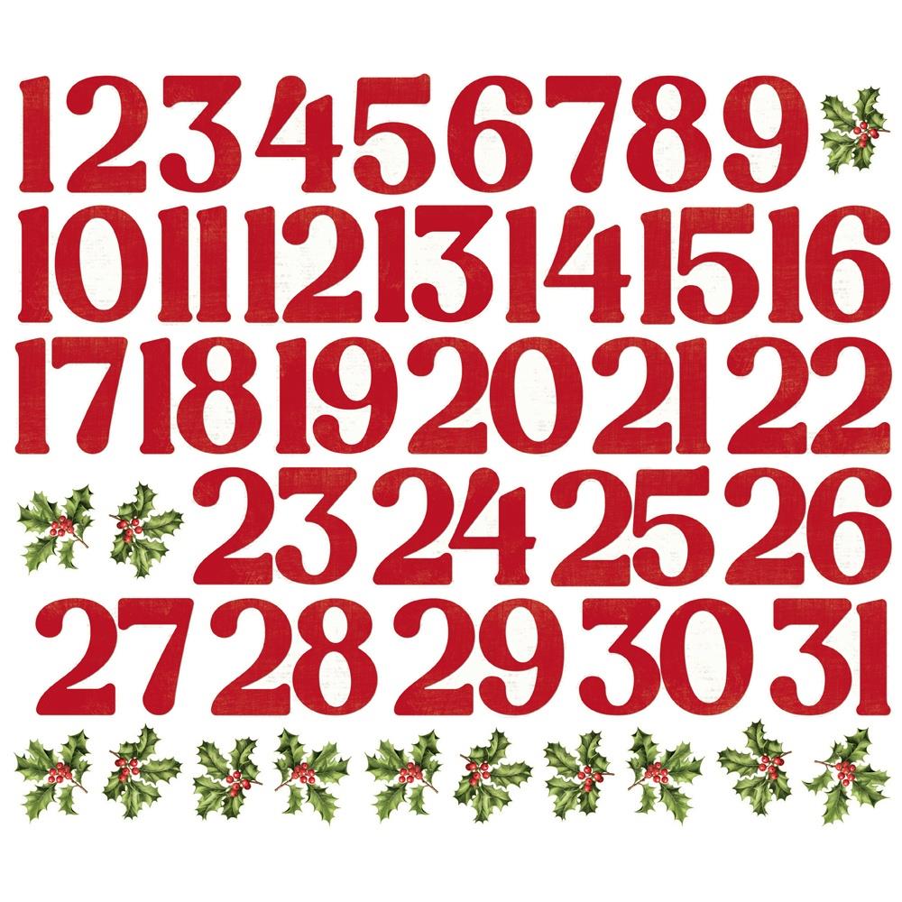 Simple Stories - Simple Vintage Believe - Number Bits & Pieces
