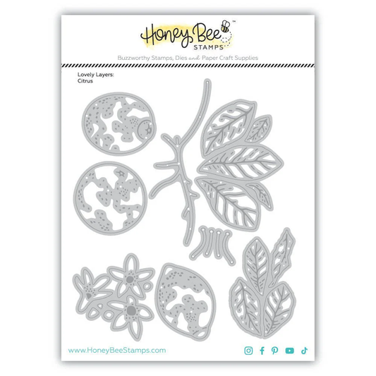 Honey Bee - Lovely Layers: Citrus Die Set