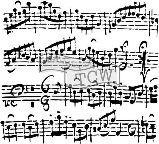 TCW - Stencil - Sheet Music
