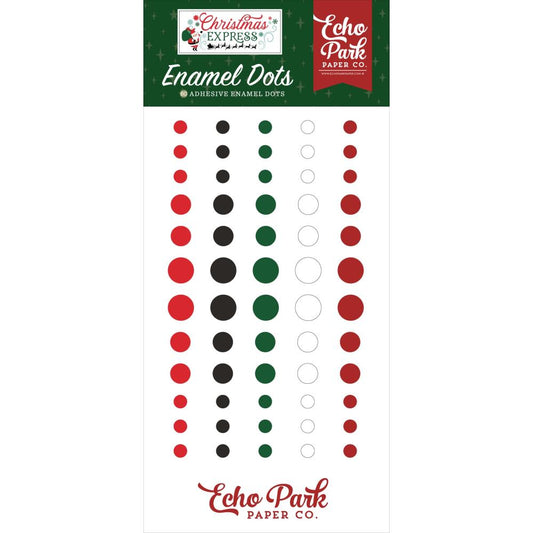 Echo Park - Christmas Express - Enamel Dots