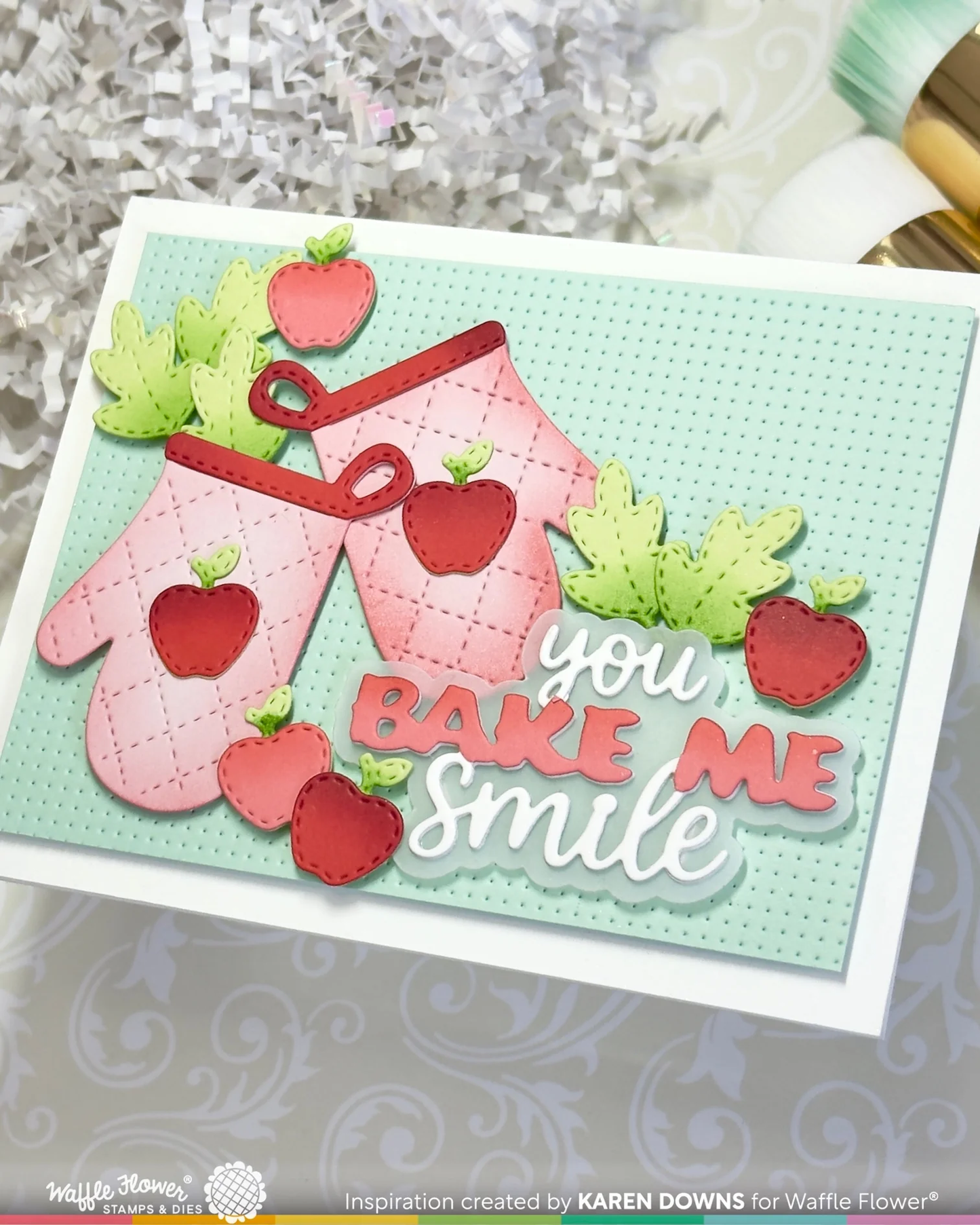 Waffle Flower - A7 Piercing Texture Die Set