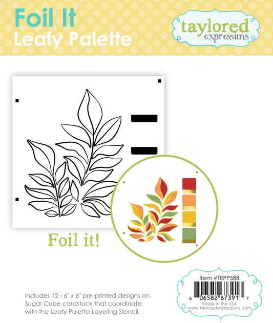 Tailored Expressions - Foil It - Leafy Palette
