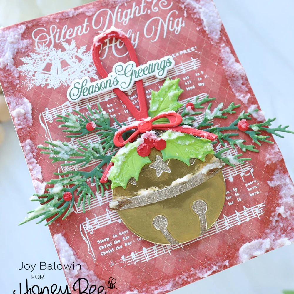 Honey Bee - Warm Holiday Wishes Stamp & Die Bundle