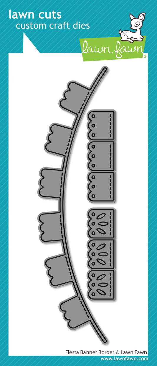 Lawn Fawn - Fiesta Banner Border Die Set