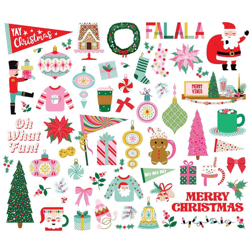 Simple Stories - Hard Candy Christmas - Bits & Pieces