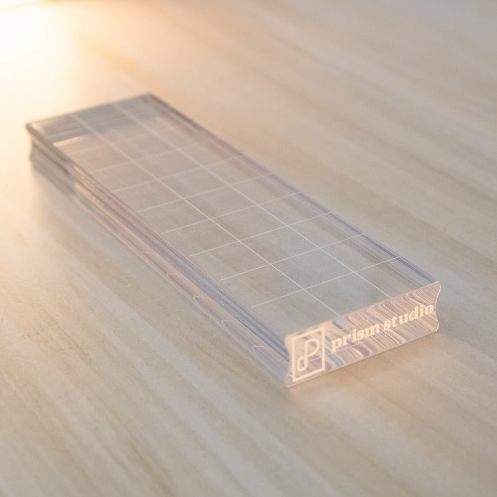Prism Studio - Acrylic Stamp Block - 1.5x5