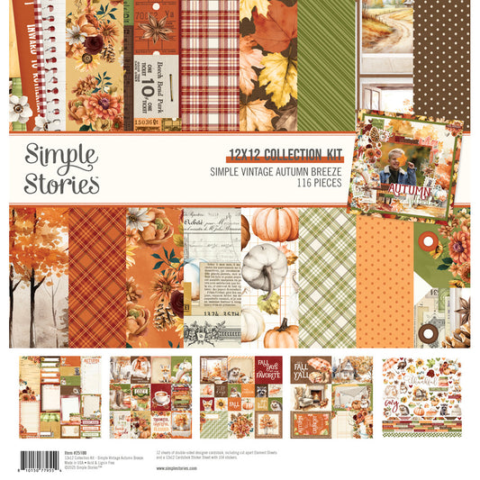 Simple Stories - Simple Vintage Autumn Breeze - Collection Kit