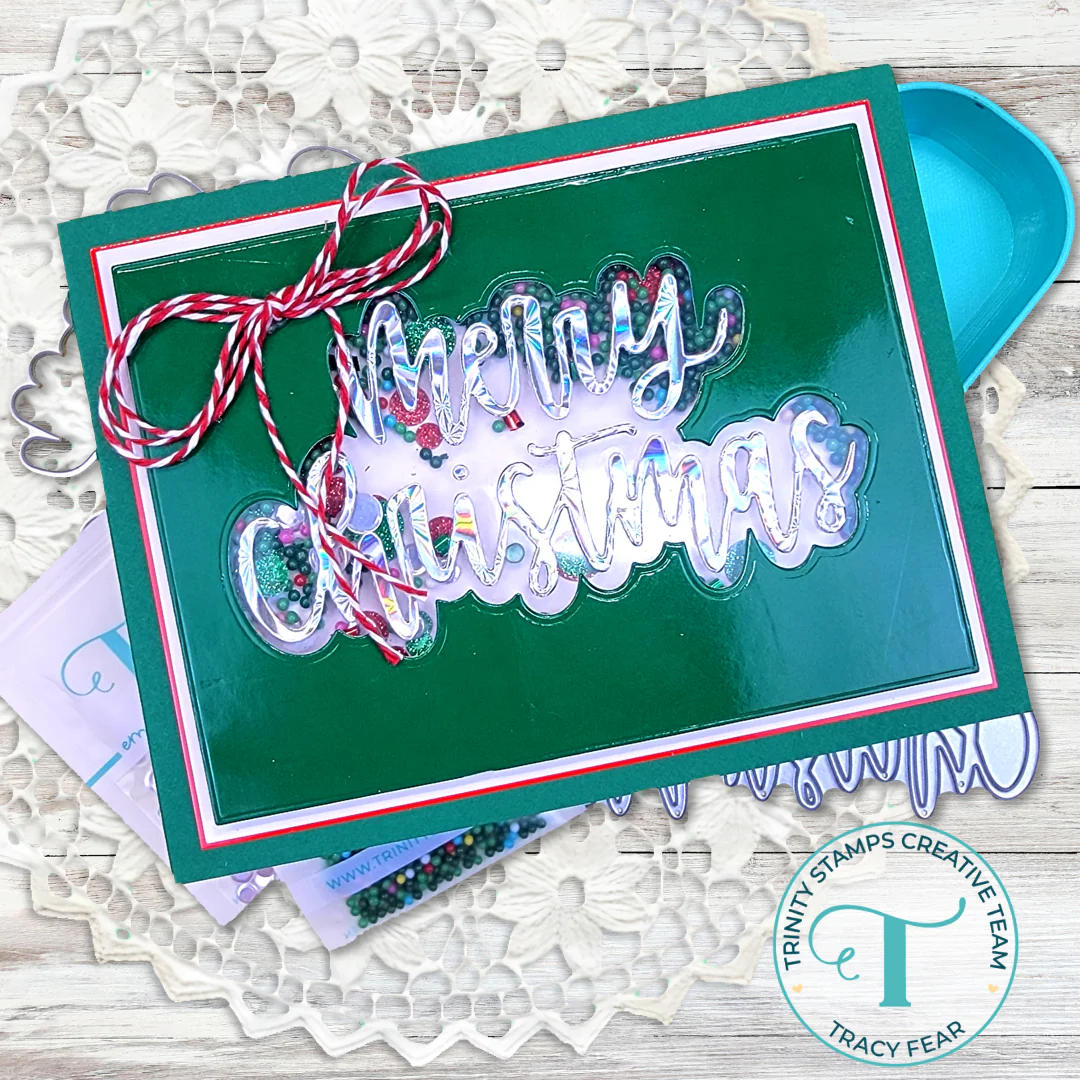 Trinity - Large Christmas Sentiment Die Set
