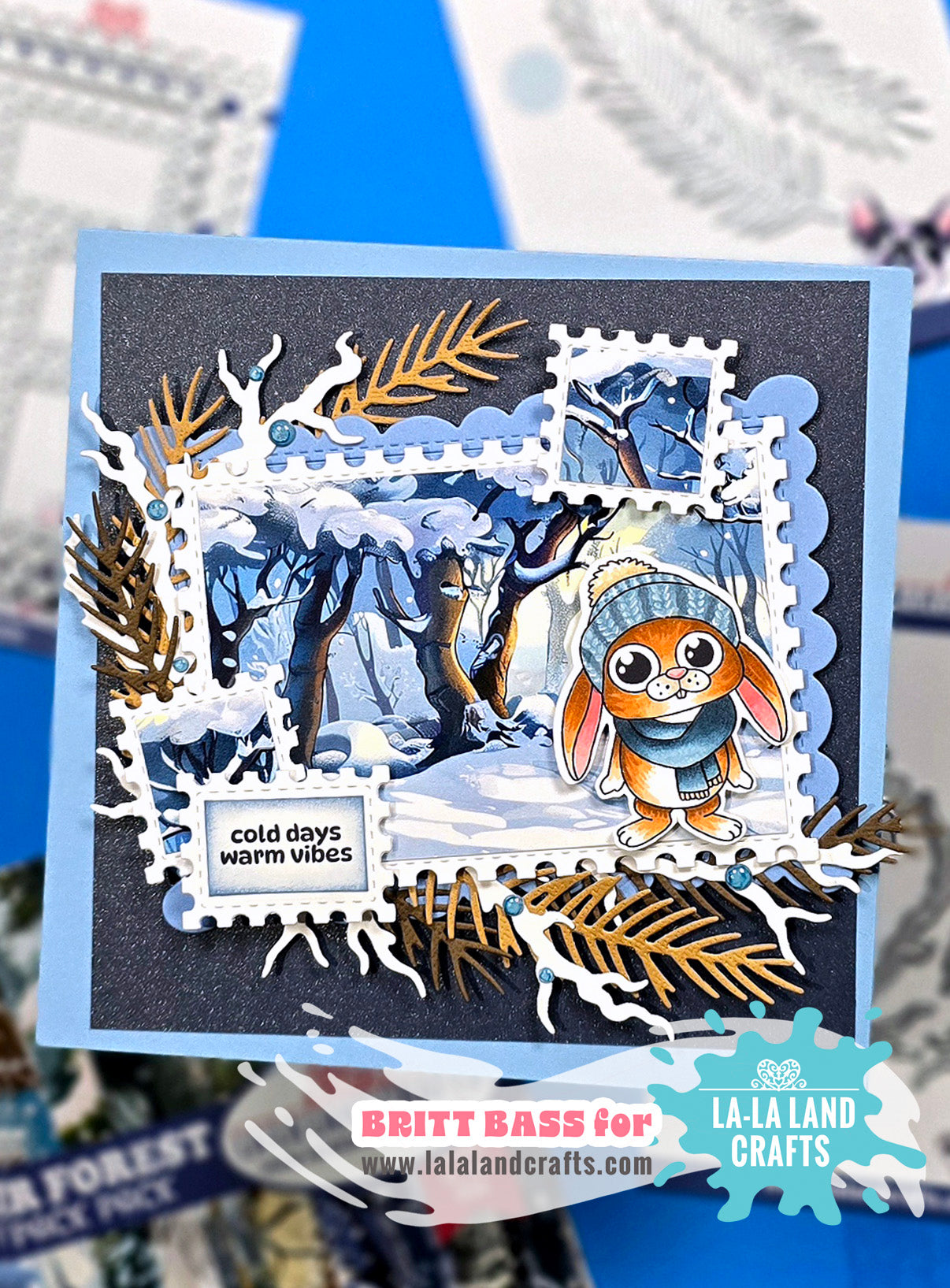 La-La Land Crafts - Postage Rectangles Die Set