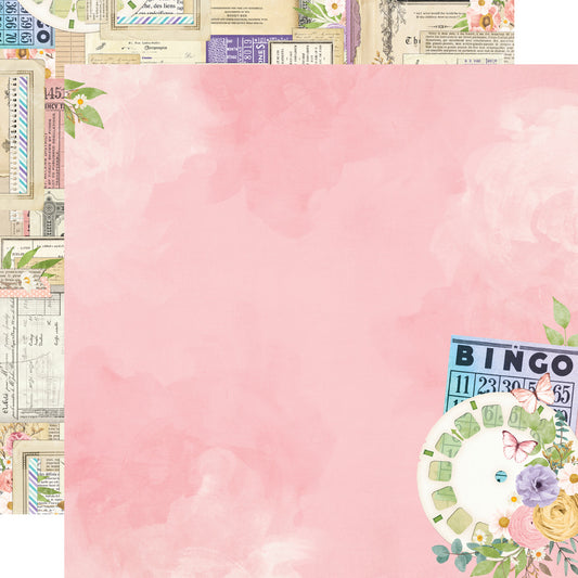 Simple Stories - Simple Vintage Flower Shoppe - Treasure Cardstock