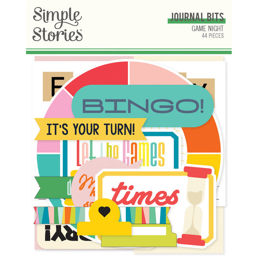 Simple Stories - Game Night - Journal Bits & Pieces