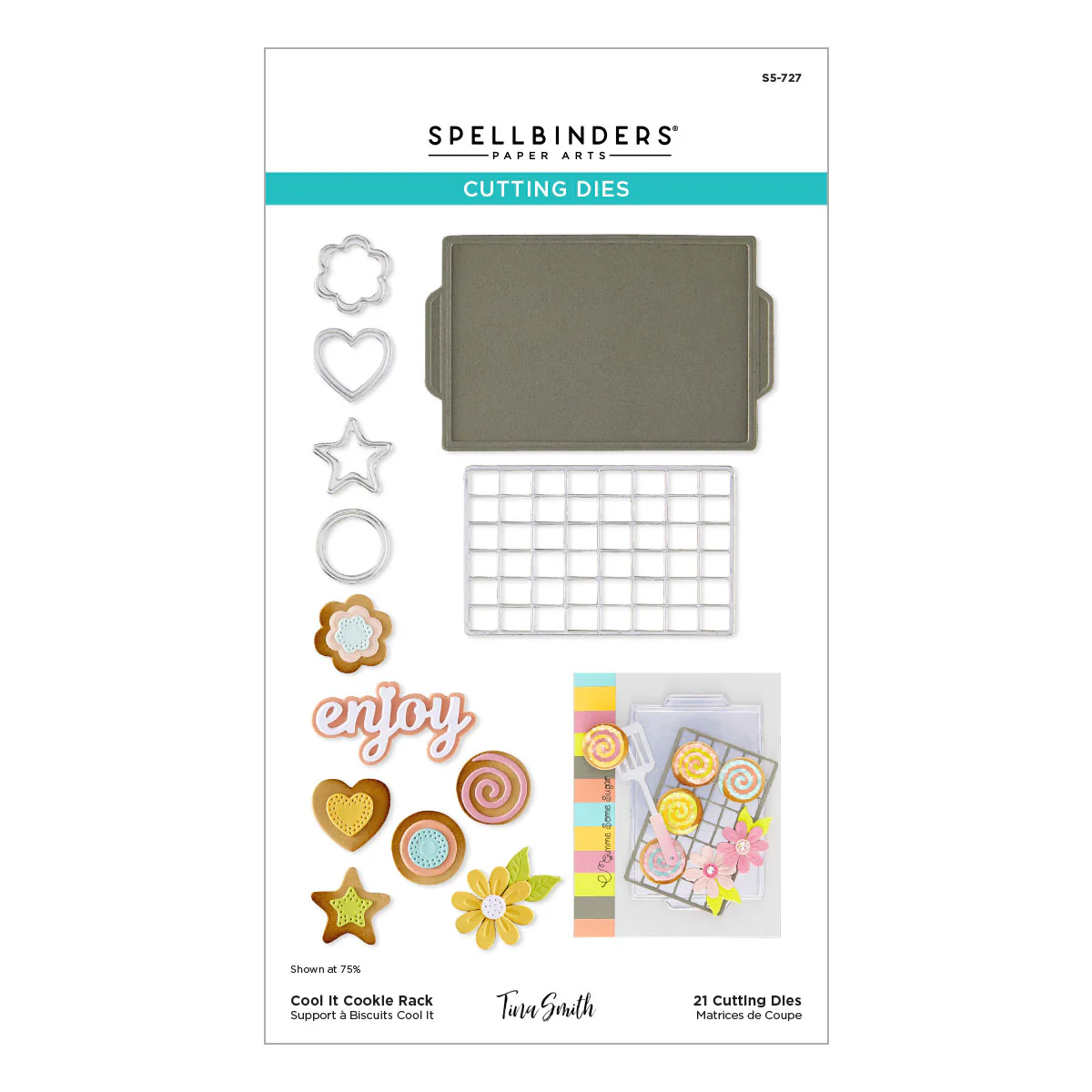 Spellbinders - Cool It Cookie Rack Die Set