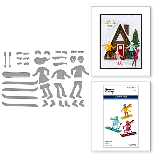 Spellbinders - Hit the Slopes Die Set by Simon Hurley