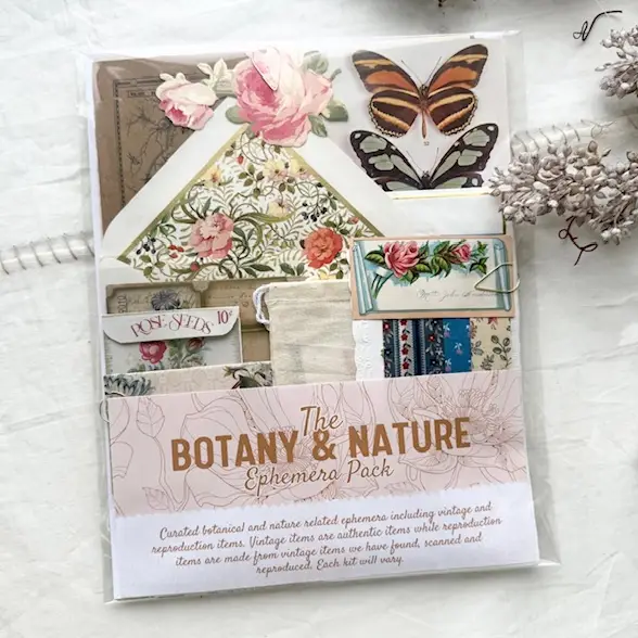 A House of Books - Botany and Nature Ephemera Kit