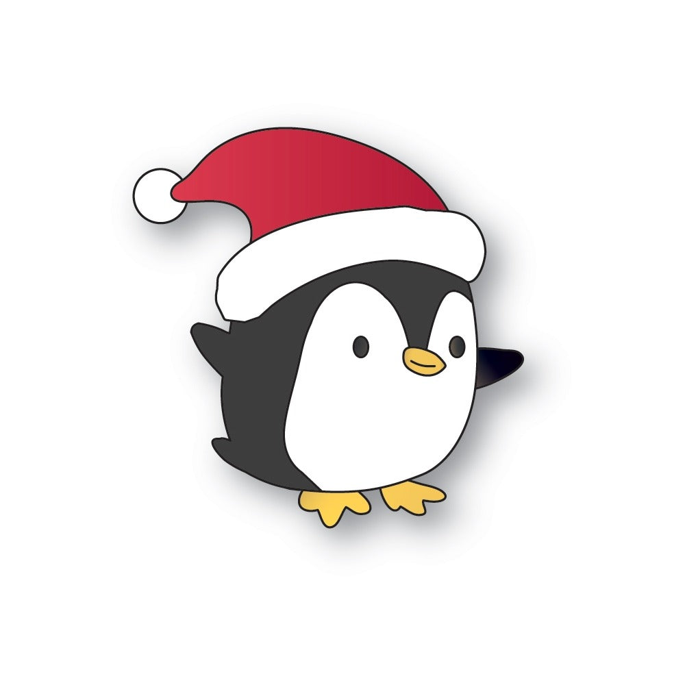 Poppy Stamps - Santa Penguin Die Set