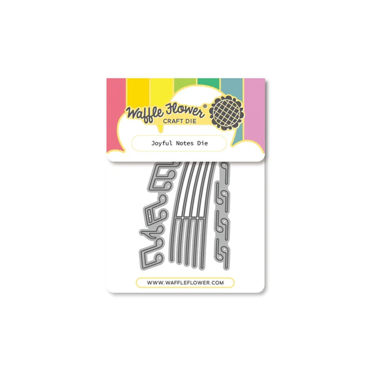 Waffle Flower - Joyful Notes Die Set