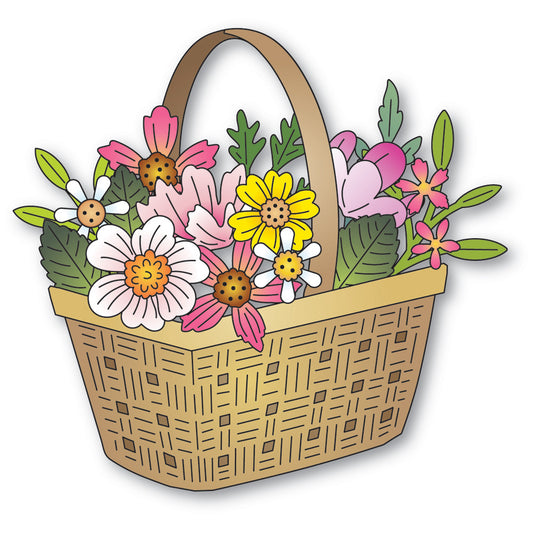 Memory Box - Woven Flower Basket Die Set
