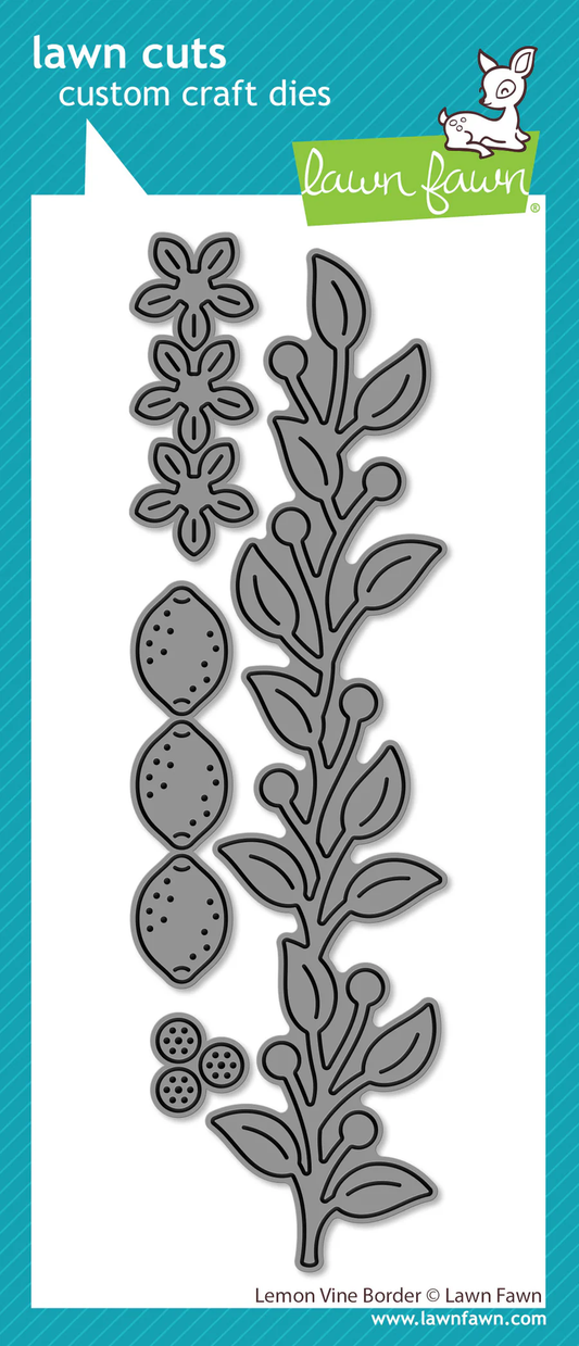 Lawn Fawn - Lemon Vine Border Die