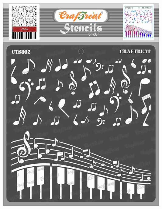 CrafTreat - Musical Stencil