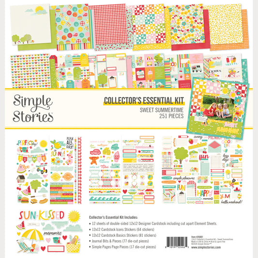 Simple Stories - Sweet Summertime - Collector's Essential Kit