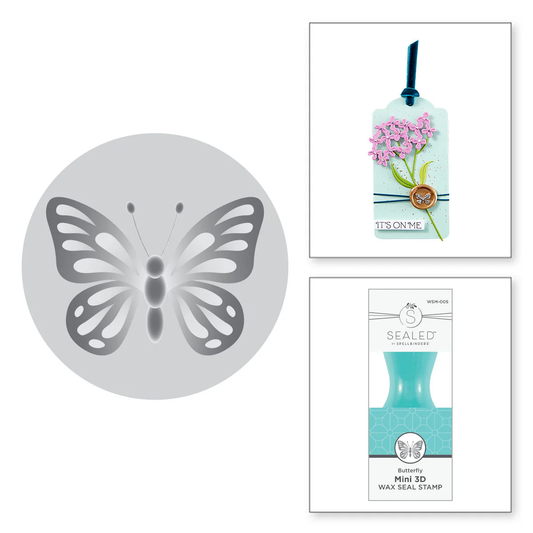 Spellbinders - Mini 3D Wax Seal - Butterfly