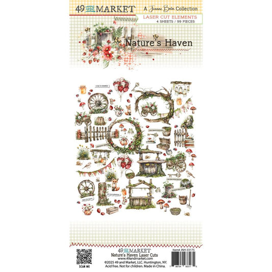 49 and Market - Nature's Haven - Laser Cut Outs: Element